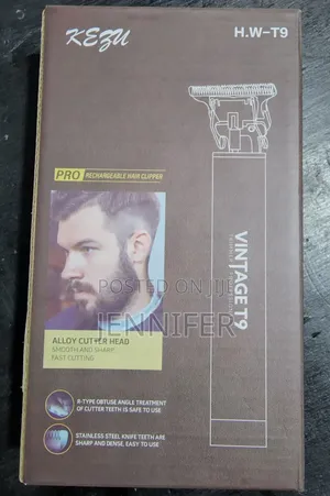 Stainless Steel Waterproof Shaving Clipper Gold