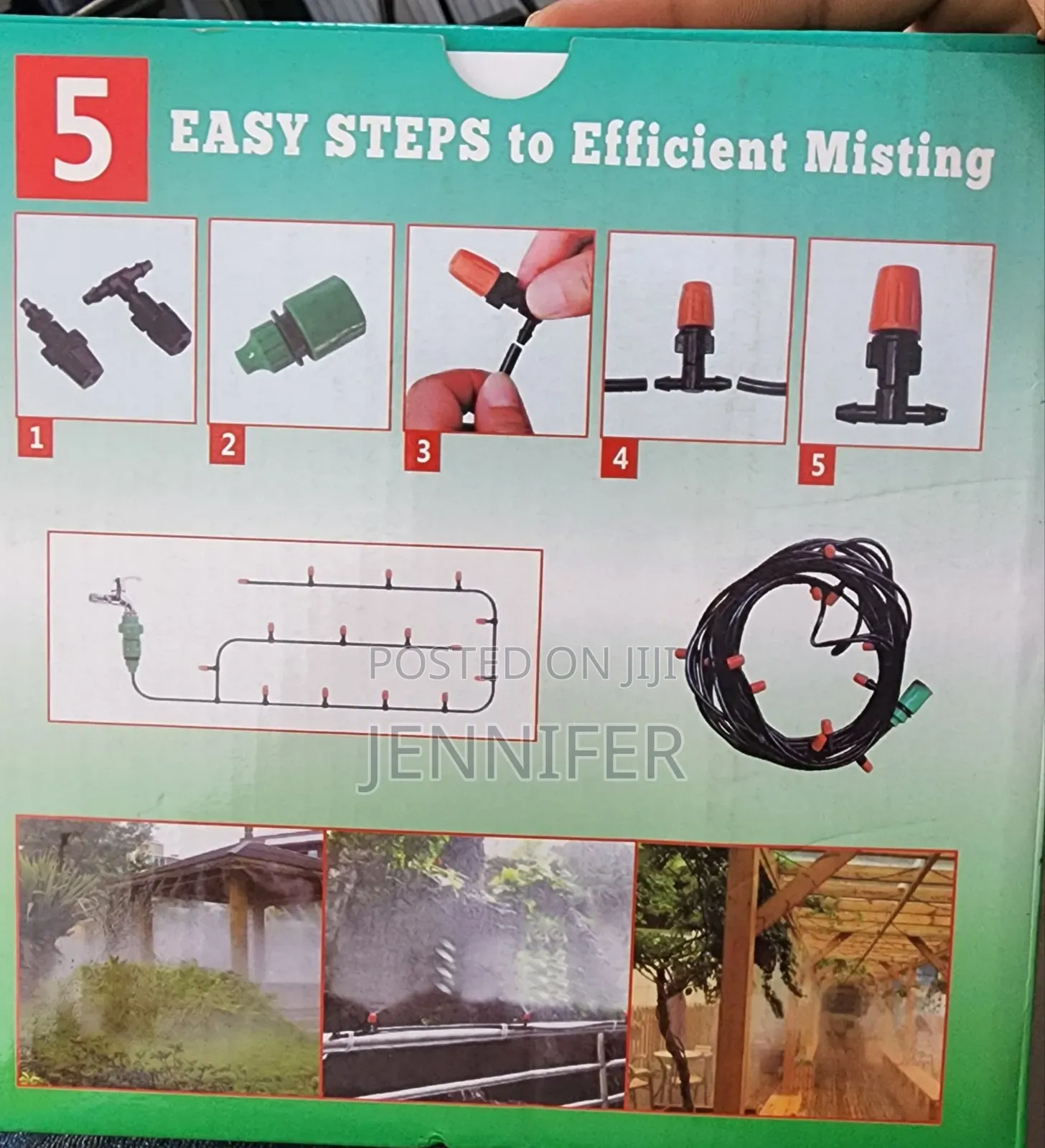 Patio Garden Sprinkler Set
