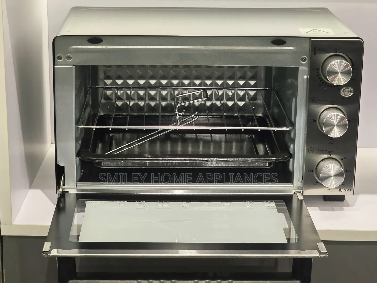 Brand New 60ltrs SPJ Counter Top Mini Oven at Discount Price