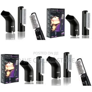 Sokany 3 in 1 Hot Air Styler Brush Hair Dryer Volumizer Comb