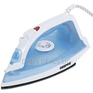 Geepas Ceramic Steam Iron Gs17783 - Blue, White