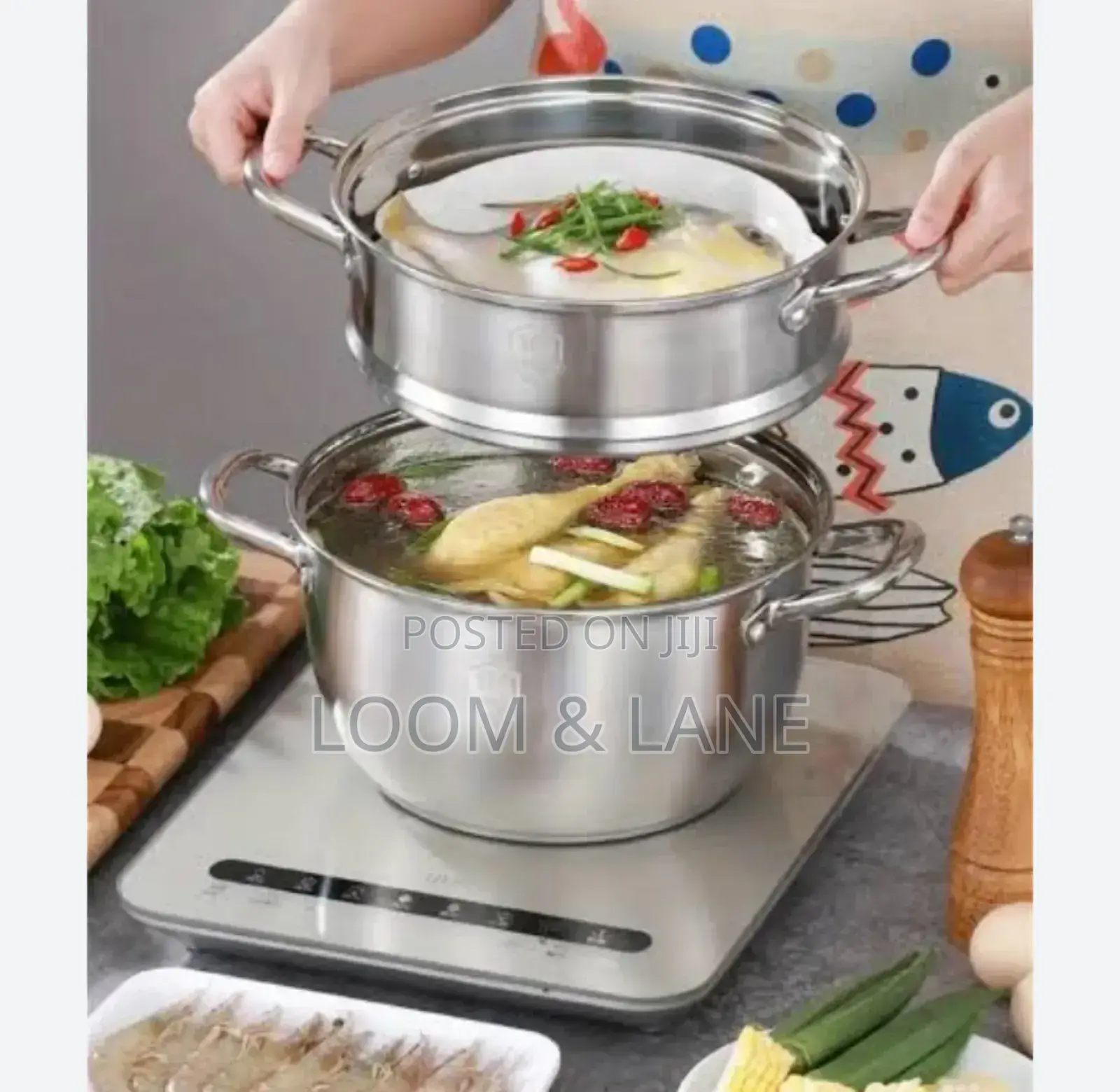 Customized Stainless Steel Steamer.