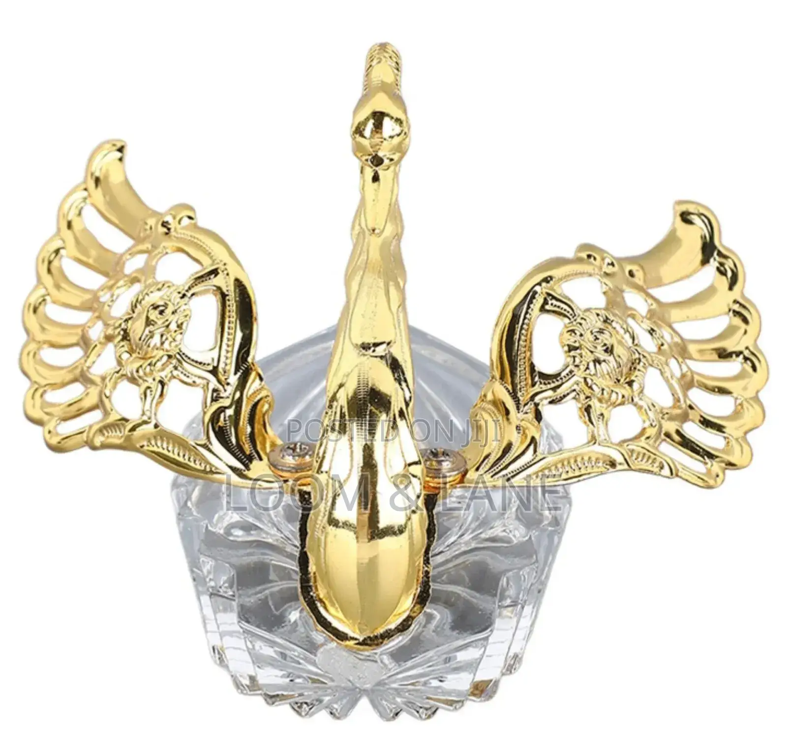 European Modern Style Swan Crystal Sugar Cup