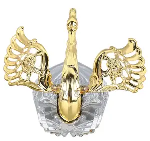 European Modern Style Swan Crystal Sugar Cup
