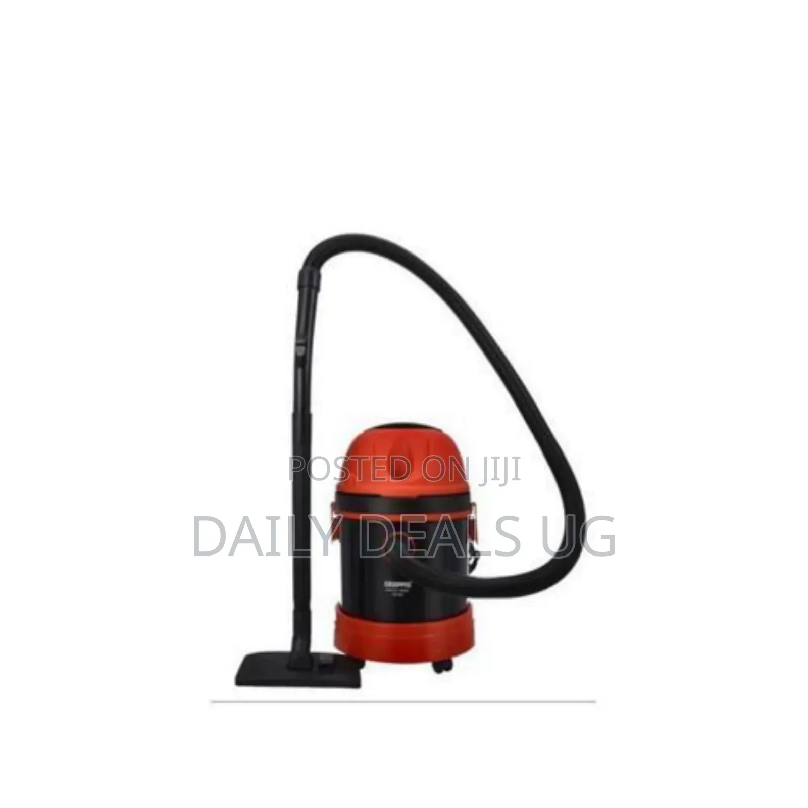 Geepas 2 in 1 Blow and Wet Dry Vacuum Cleaner Red Black
