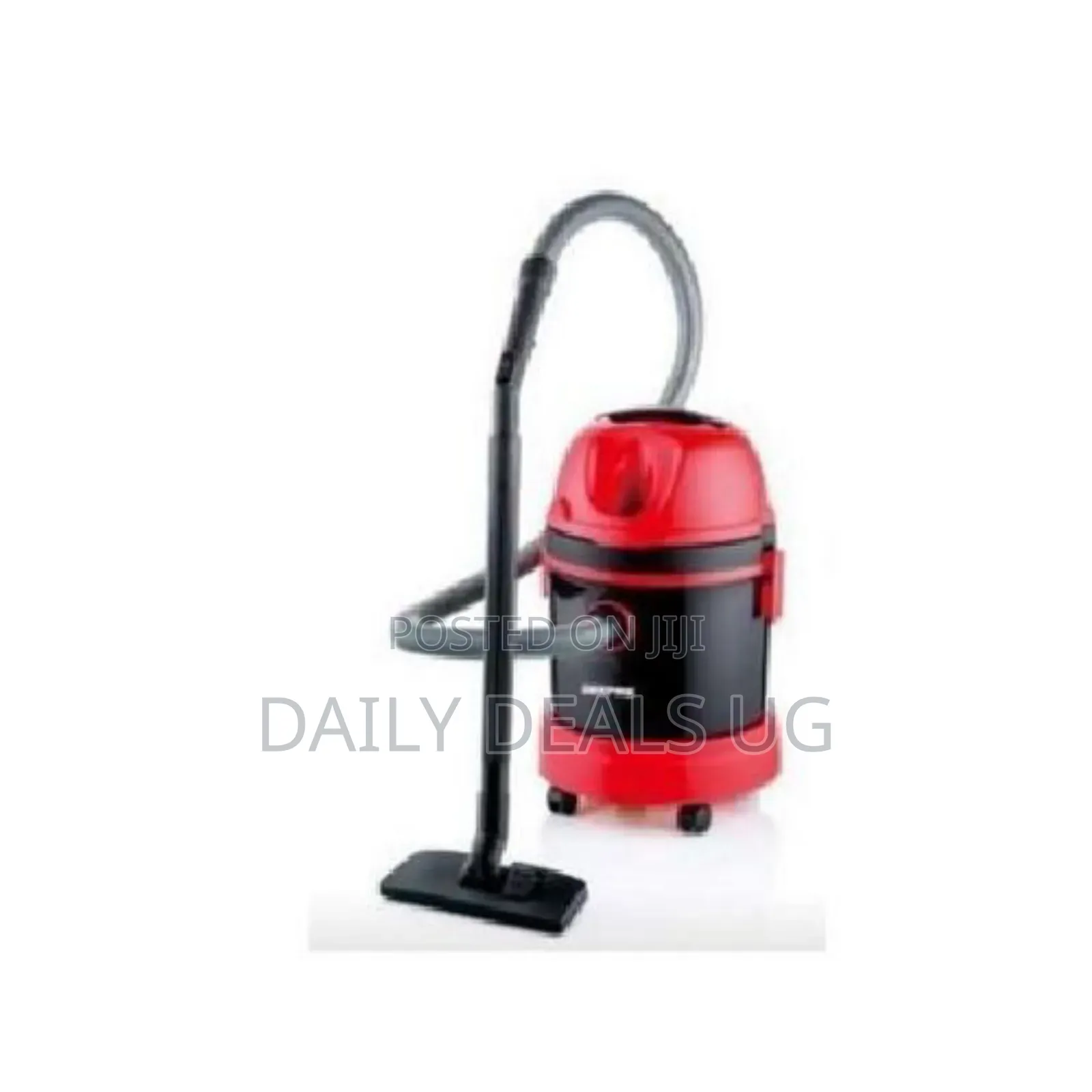 Geepas 2 in 1 Blow and Wet Dry Vacuum Cleaner Red Black