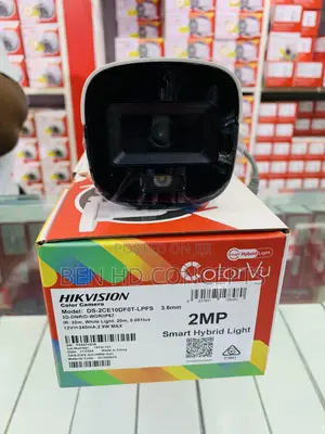 CCTV Camera Supply 20m Colorvu Bullet Hikvision