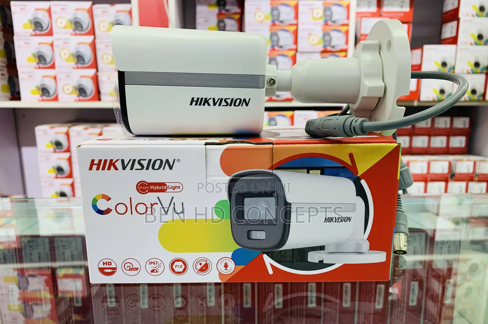 CCTV Camera Supply 20m Colorvu Bullet Hikvision