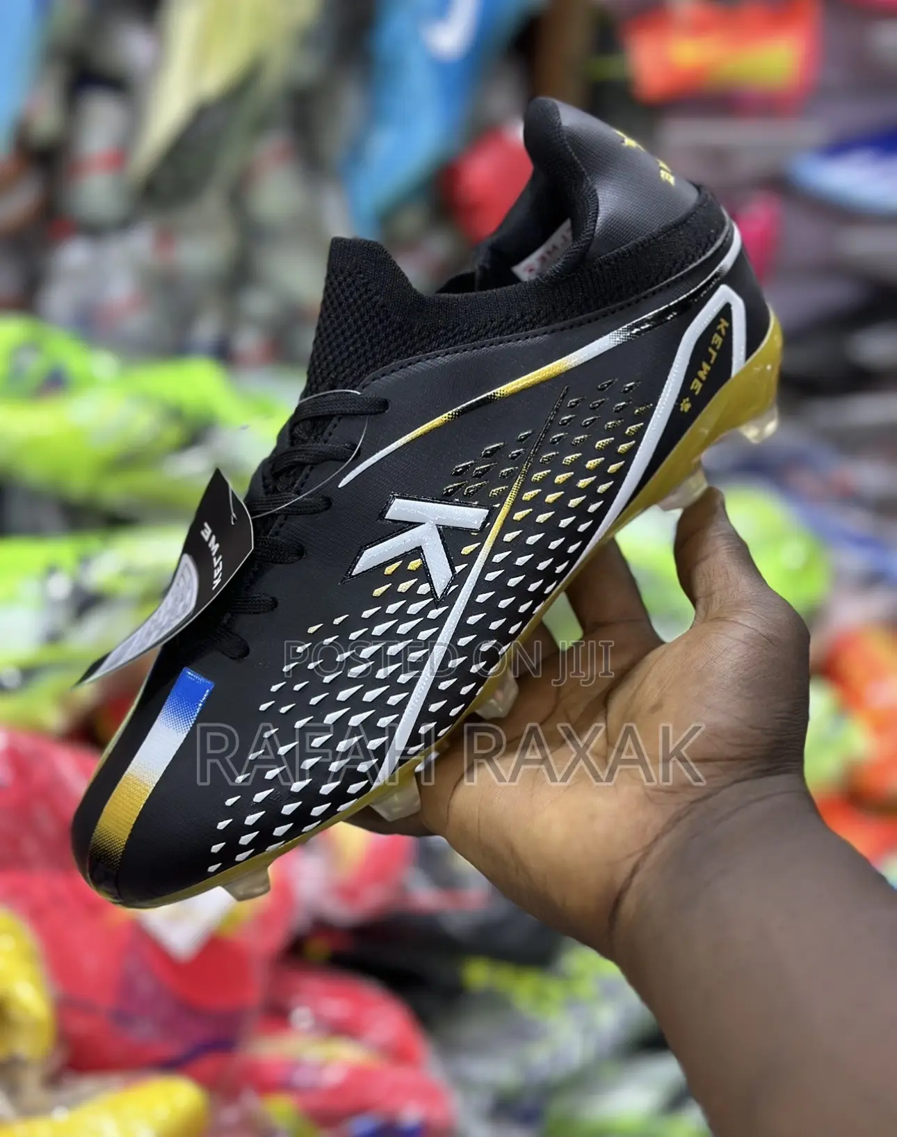 Men’S Classic Kel Me Anti-Slip Firm Ground Football Boots