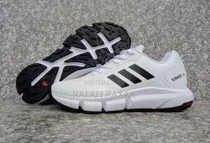 Men’S White Leather Adidas Terrex Casual Running Sneakers