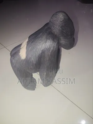 Photo - Desk Gorilla Wooden Art Sculpture