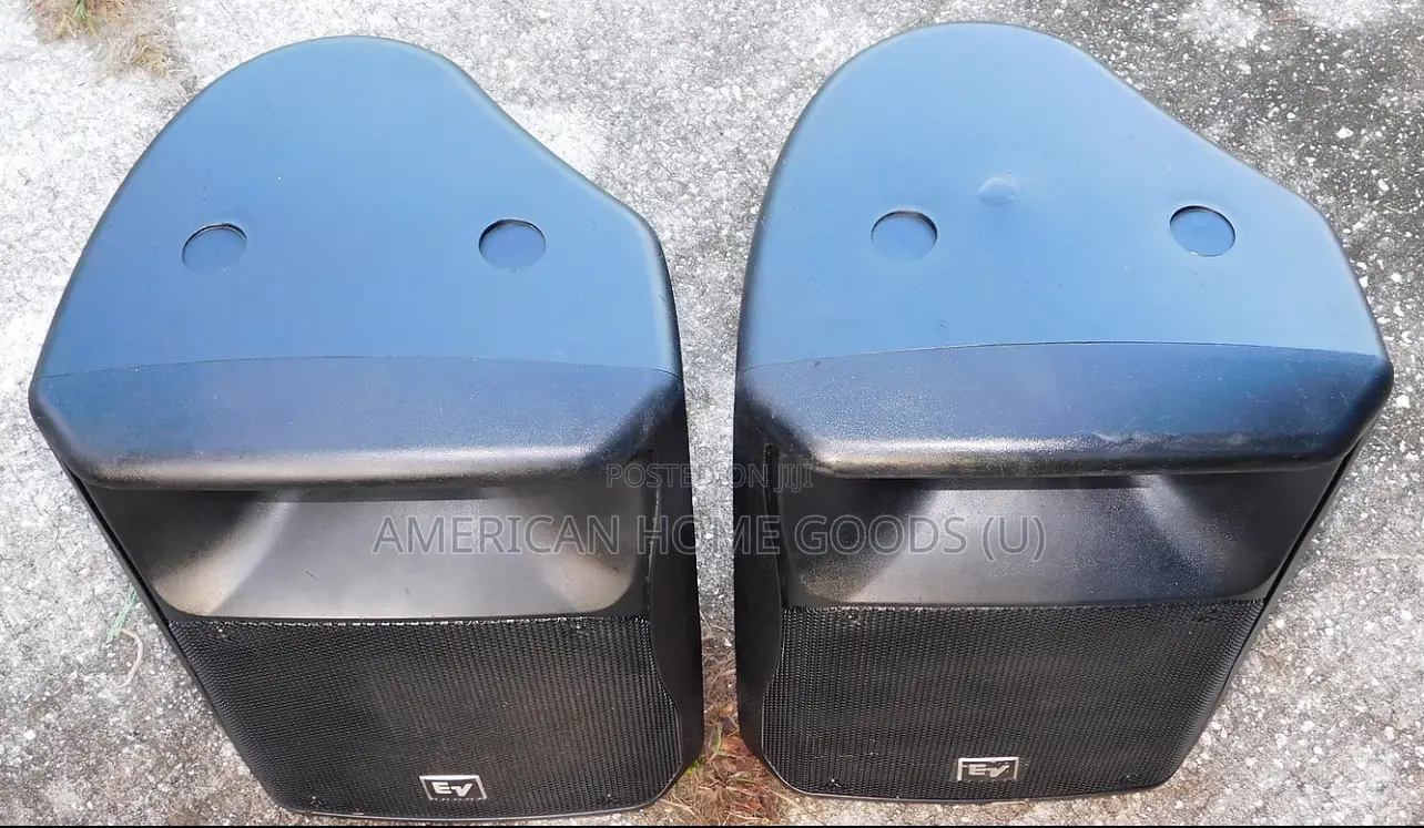Pair of Ev Zx4 15" Passive Loudspeaker Pa Speaker 400w