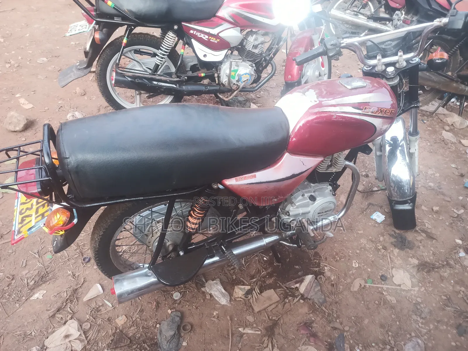 Bajaj Boxer 2017 Red