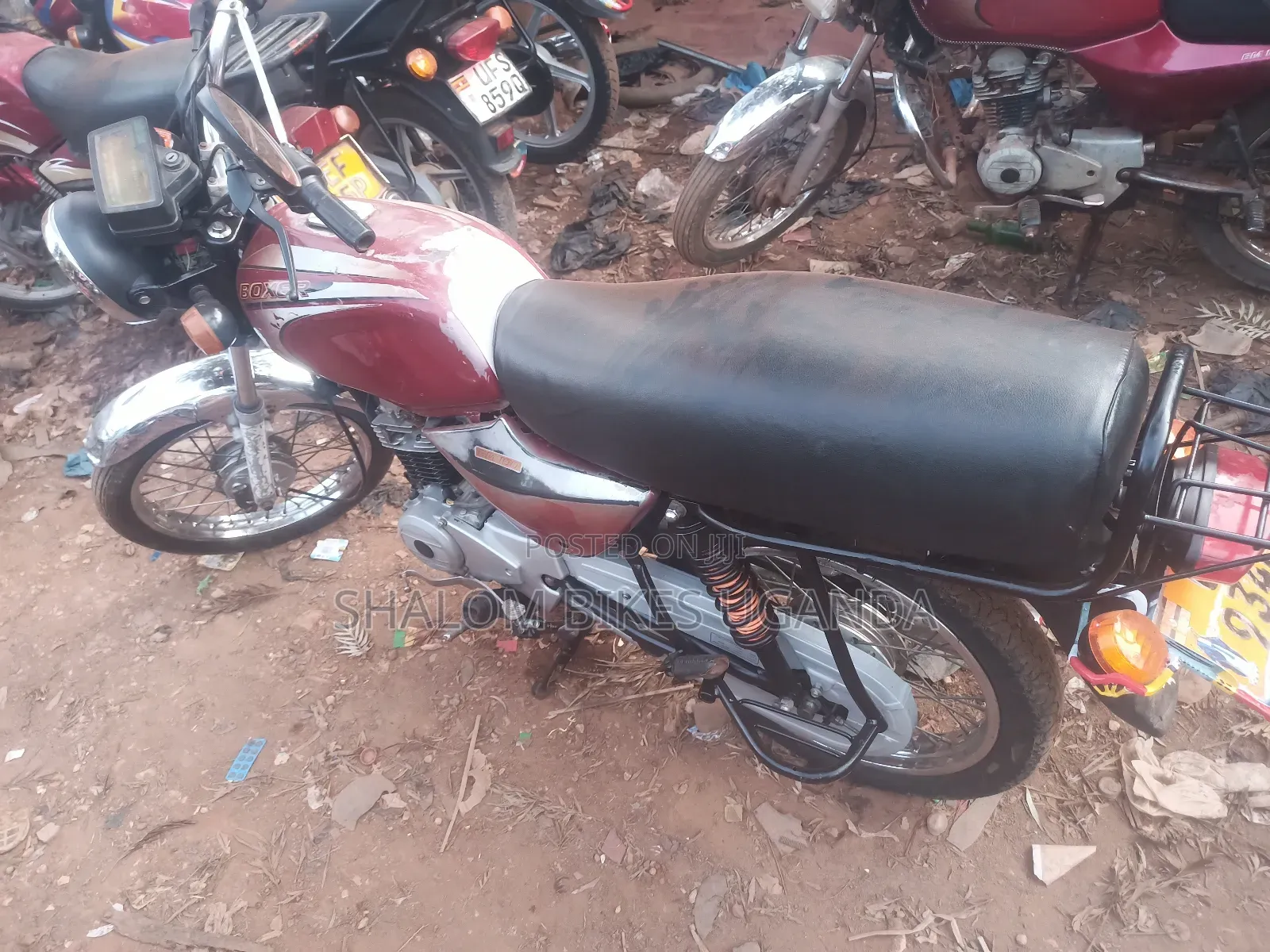 Bajaj Boxer 2017 Red