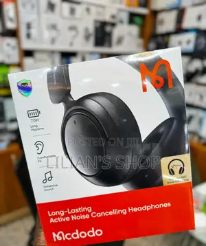 McDodo 140 Active Noise Cancelling Headphones Anc 70hrs