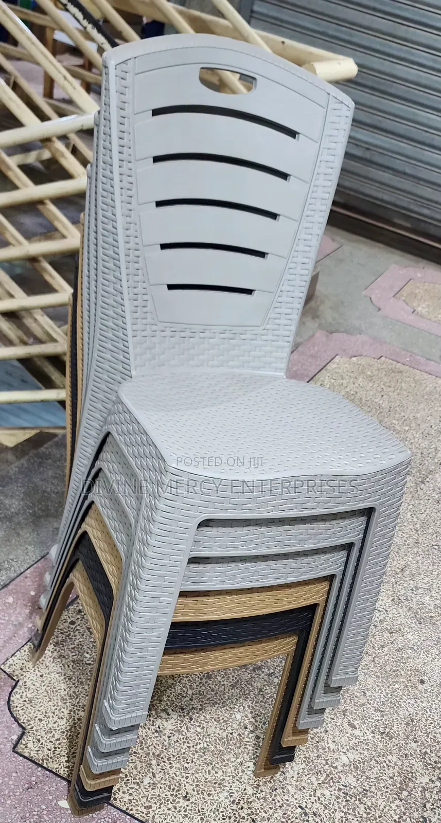 Plastic Armless Chair