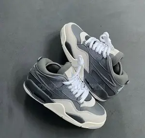 Original Iron Gray Air Jordan 4 Rm Sneakers