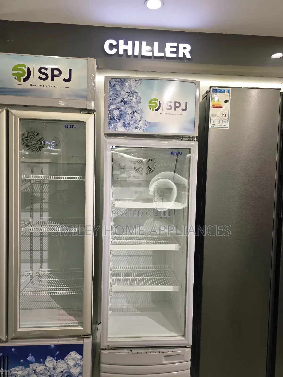 SPJ Brand New Show Case Chiller Fridge 430ltrs at Cut Price