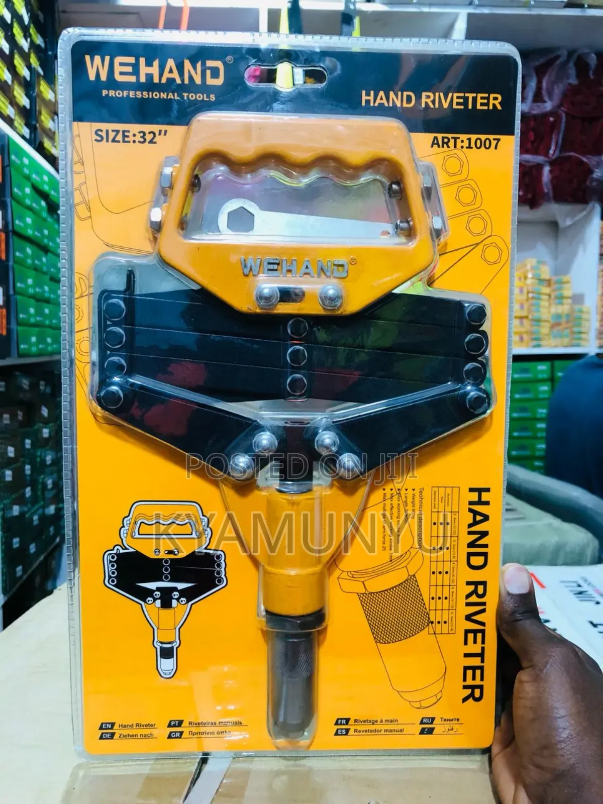 Wehand Hand Riveter