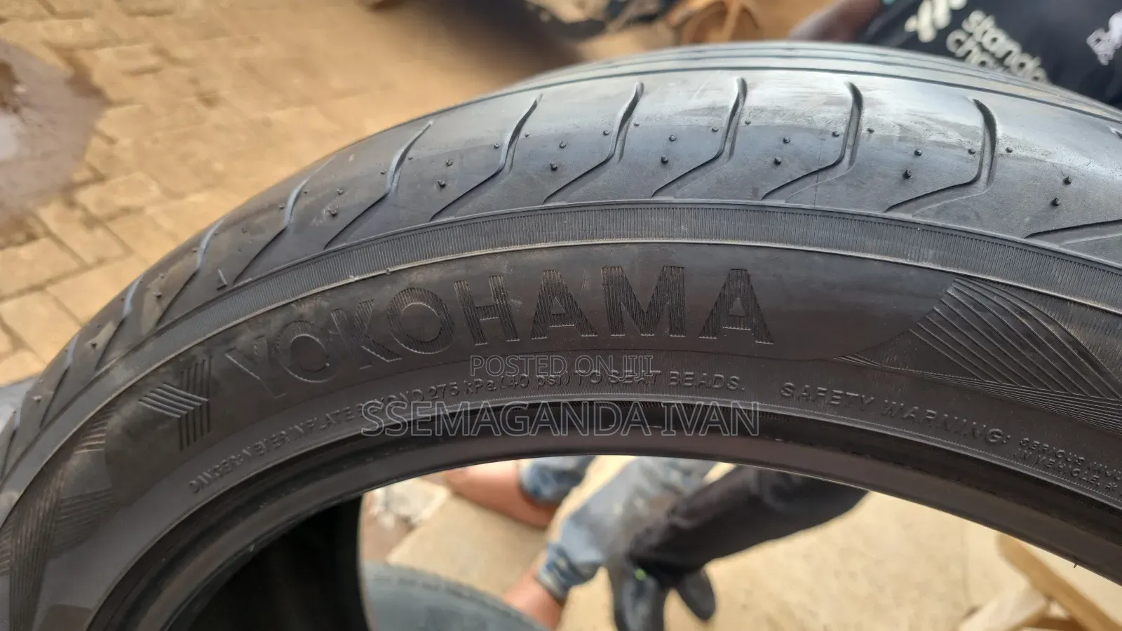 285/40r21 Yokohama Original Foreign Used Tyres