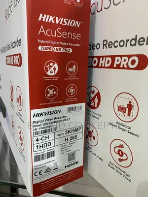 4 Channel DVR Acusense Upto 5mp
