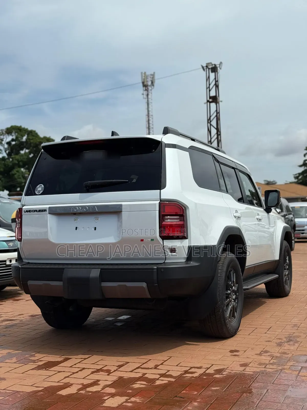 New Toyota Land Cruiser Prado 2024 White