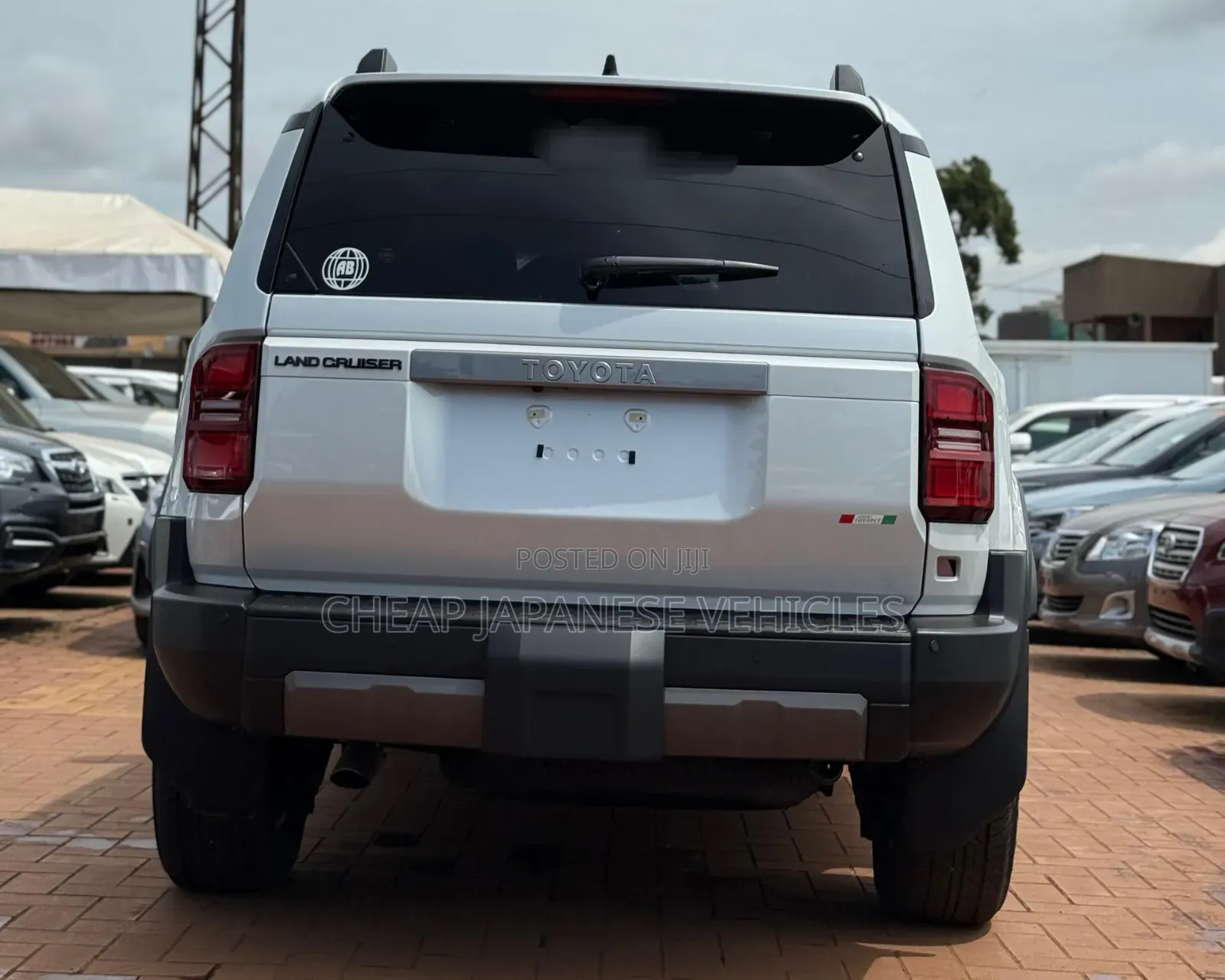 New Toyota Land Cruiser Prado 2024 White
