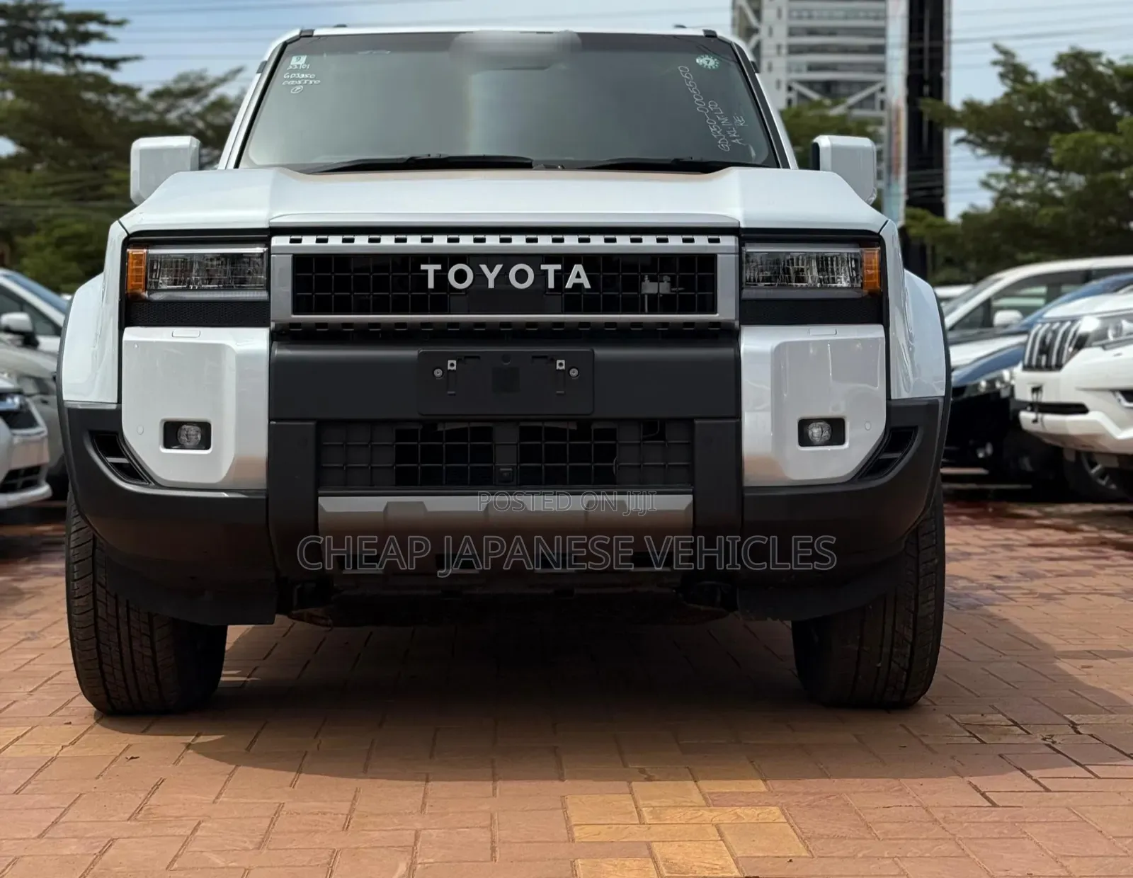New Toyota Land Cruiser Prado 2024 White