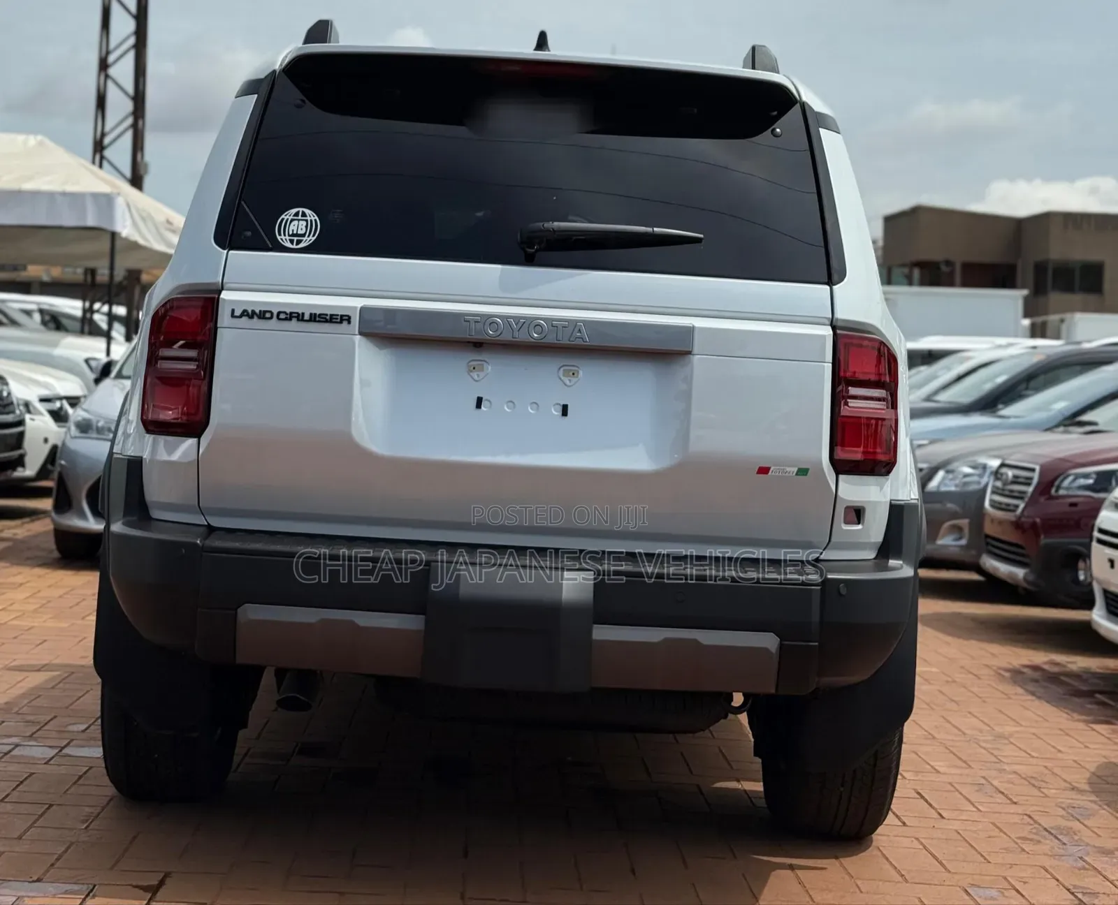 New Toyota Land Cruiser Prado 2024 White
