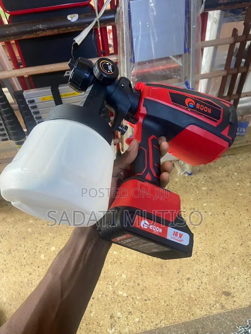 Cordless Paint Sprayer Gun -20vmax Portable .