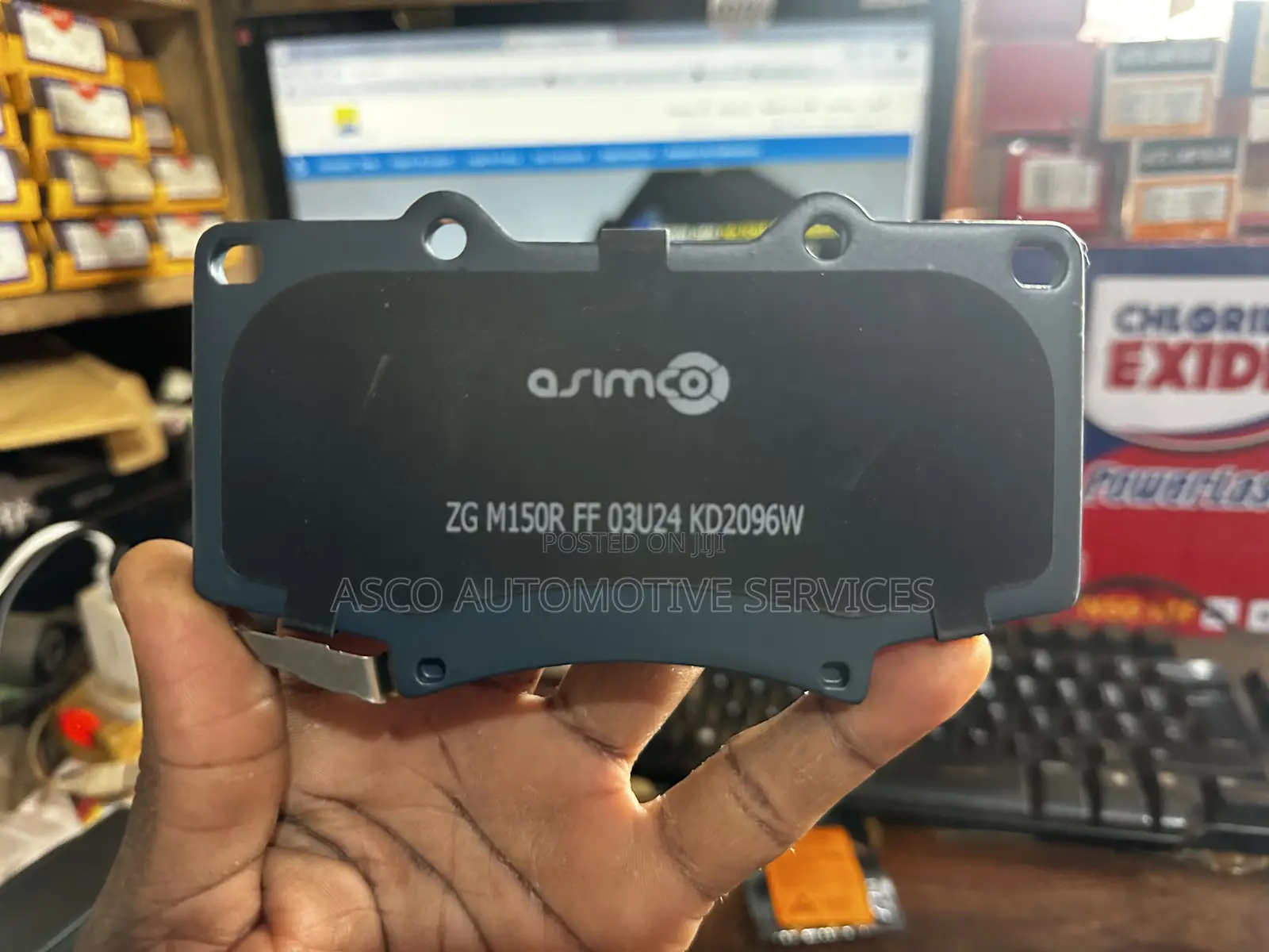 Forturner 2015 ~ Front Brake Pads. Genuine Asimco Brand