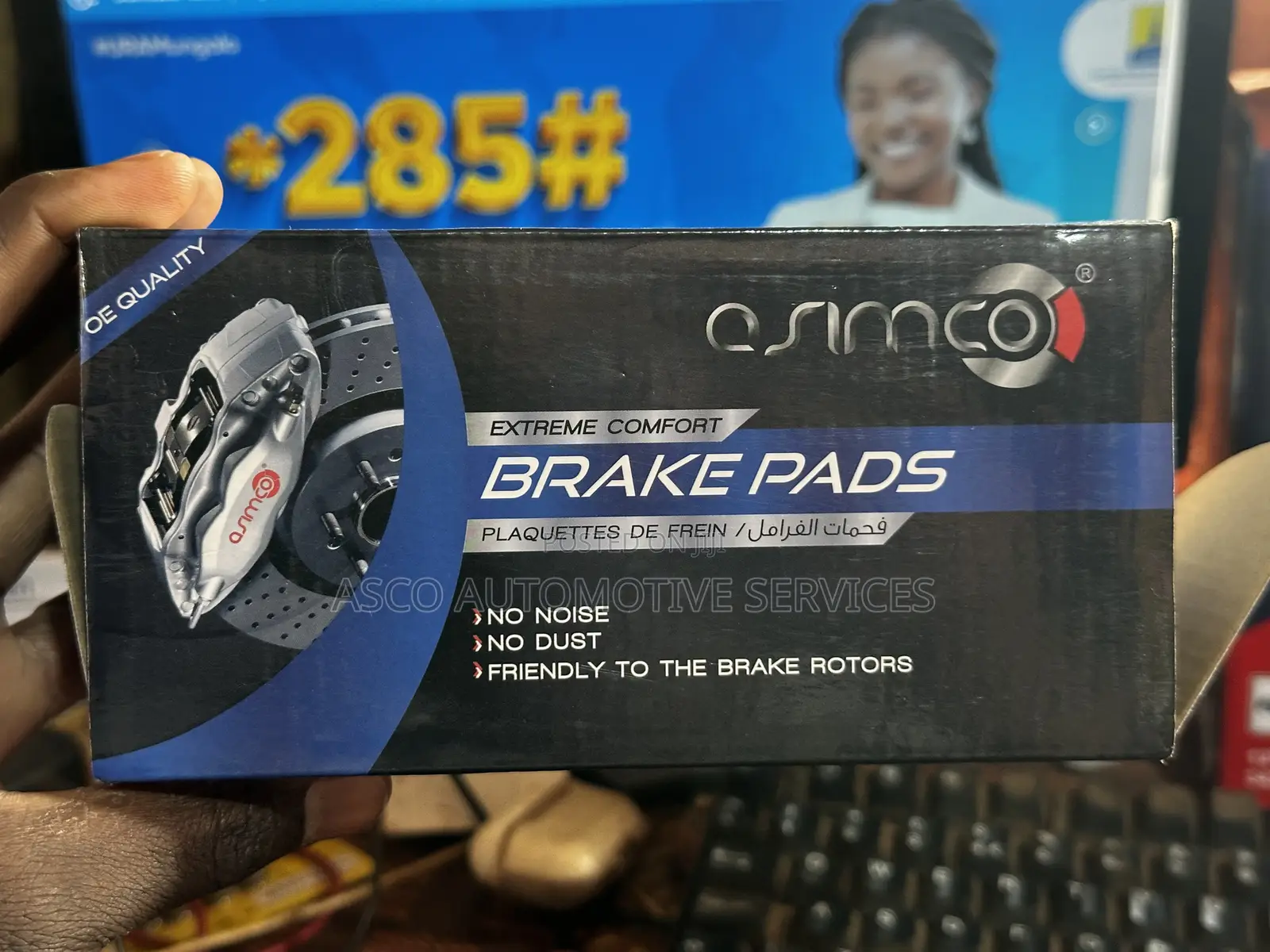 Forturner 2015 ~ Front Brake Pads. Genuine Asimco Brand