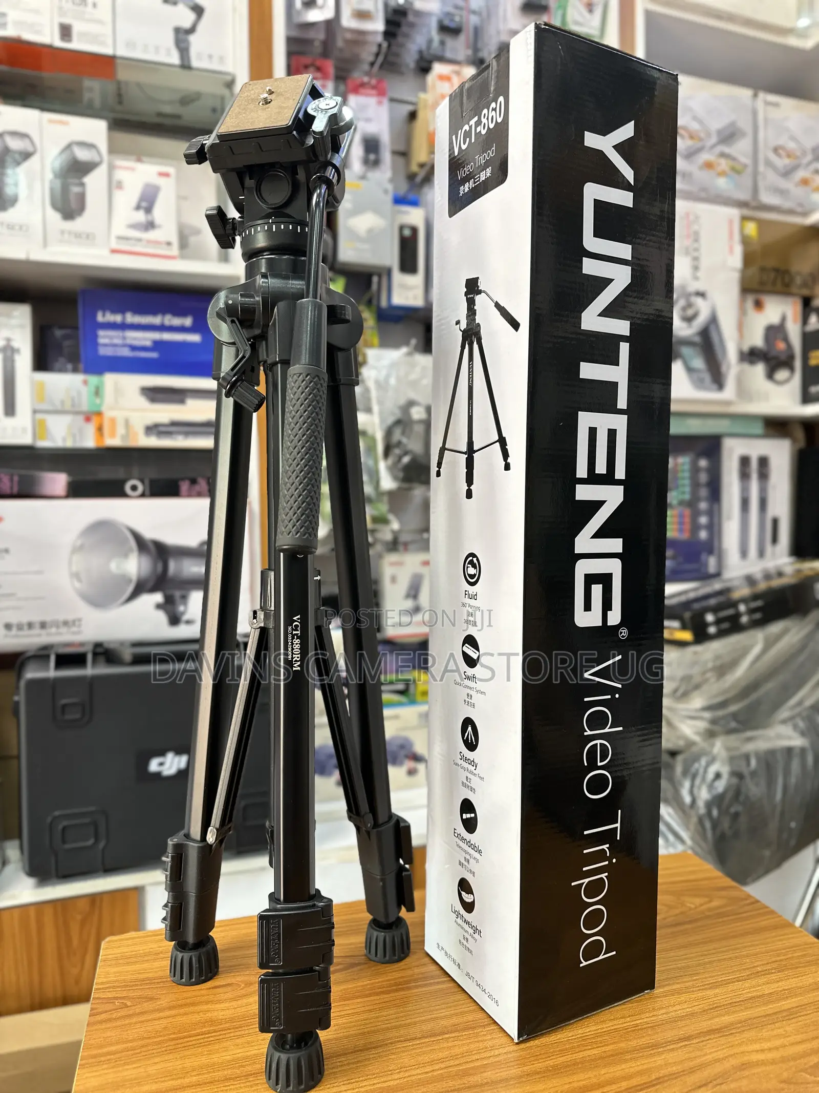 Yuntenge Video Tripod 860