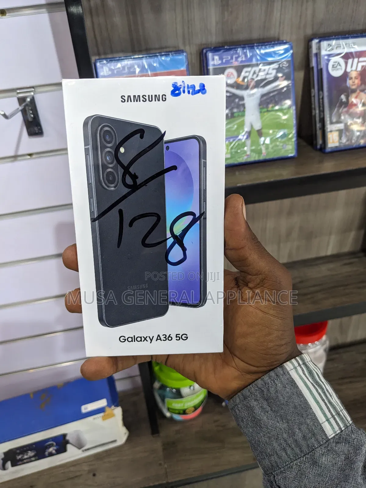 New Samsung Galaxy A36 128 GB Black