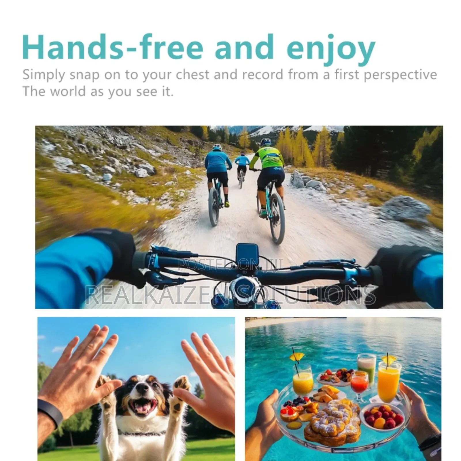 FHD Wearable 180° Wifi Rotate Thumb Size Action Camera