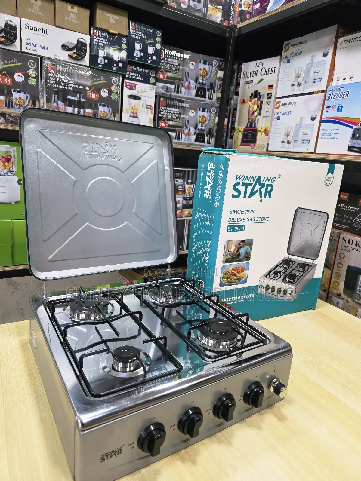 Deluxe Winning Star Gas Stove With Self Ignition