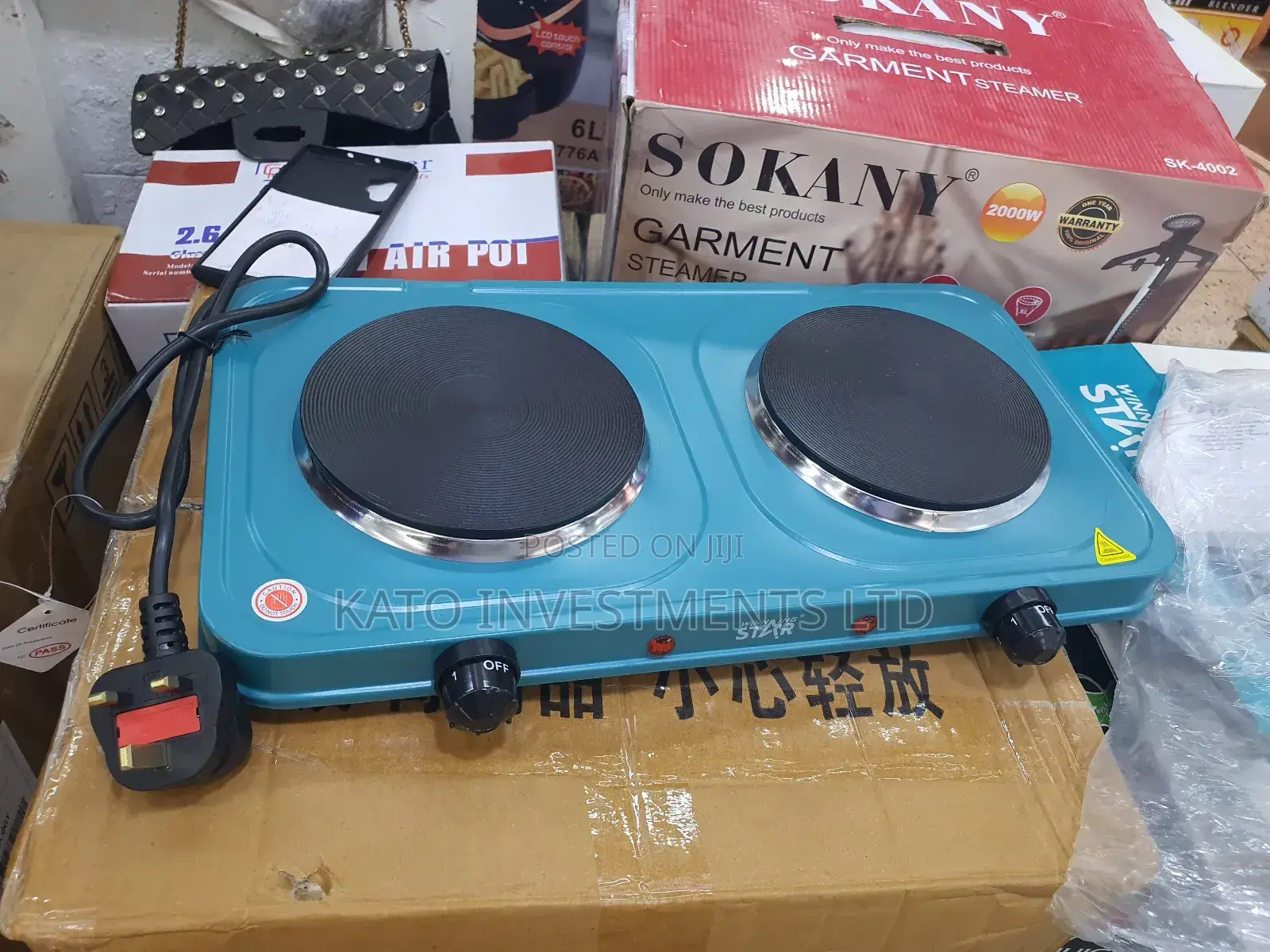 Winning Star Double Hotplate