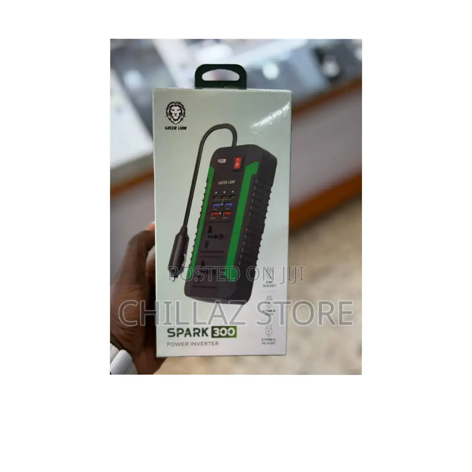Green Lion Spark 300 Power Inverter.