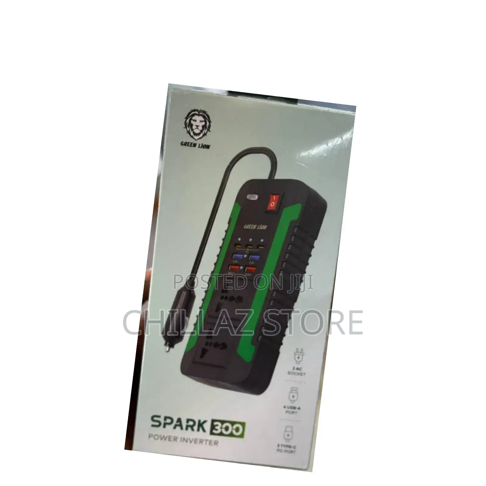 Green Lion Spark 300 Power Inverter.