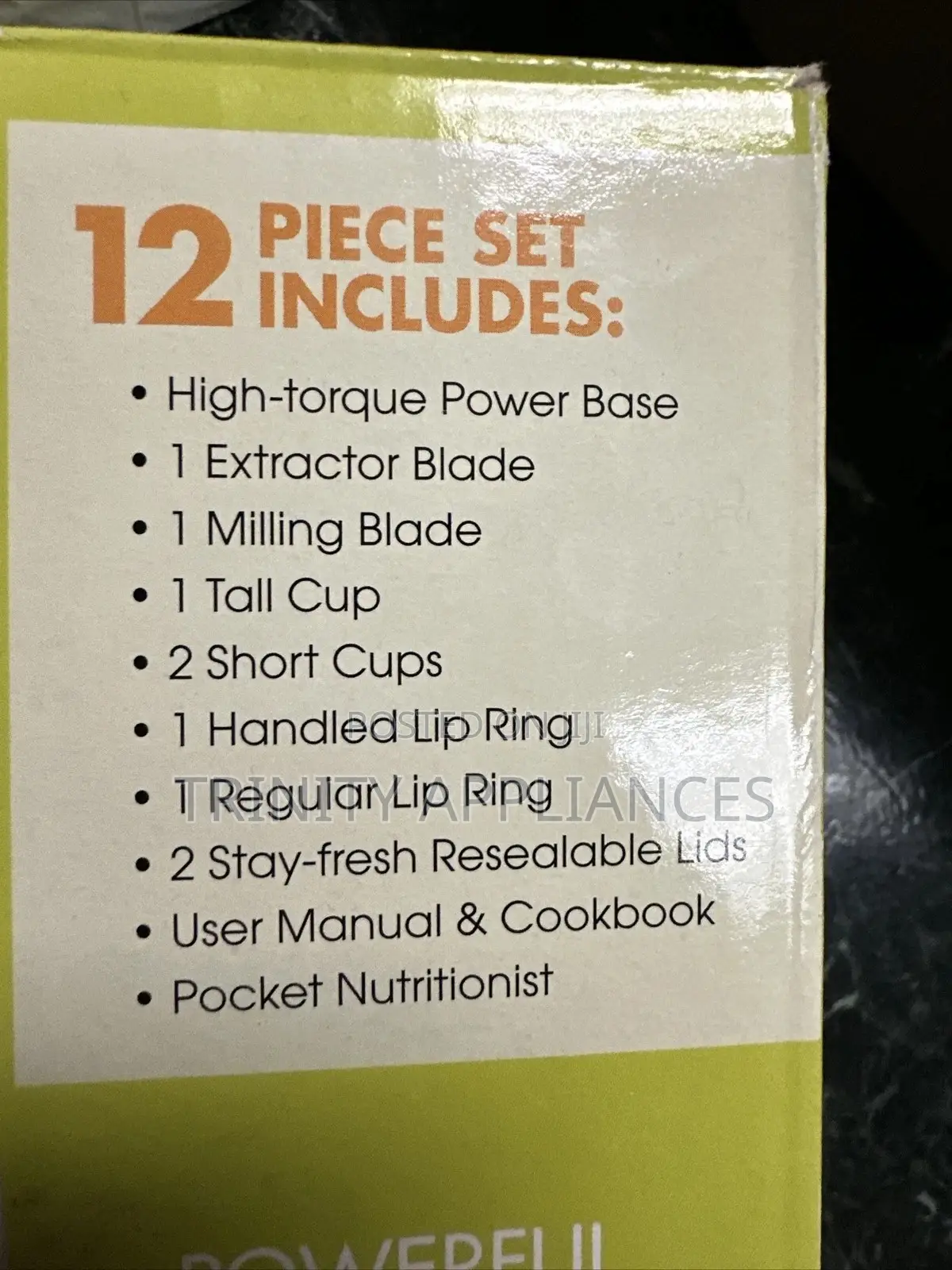 Nutribullet 12- Piece Nutrition Extractor Blender Juicer,