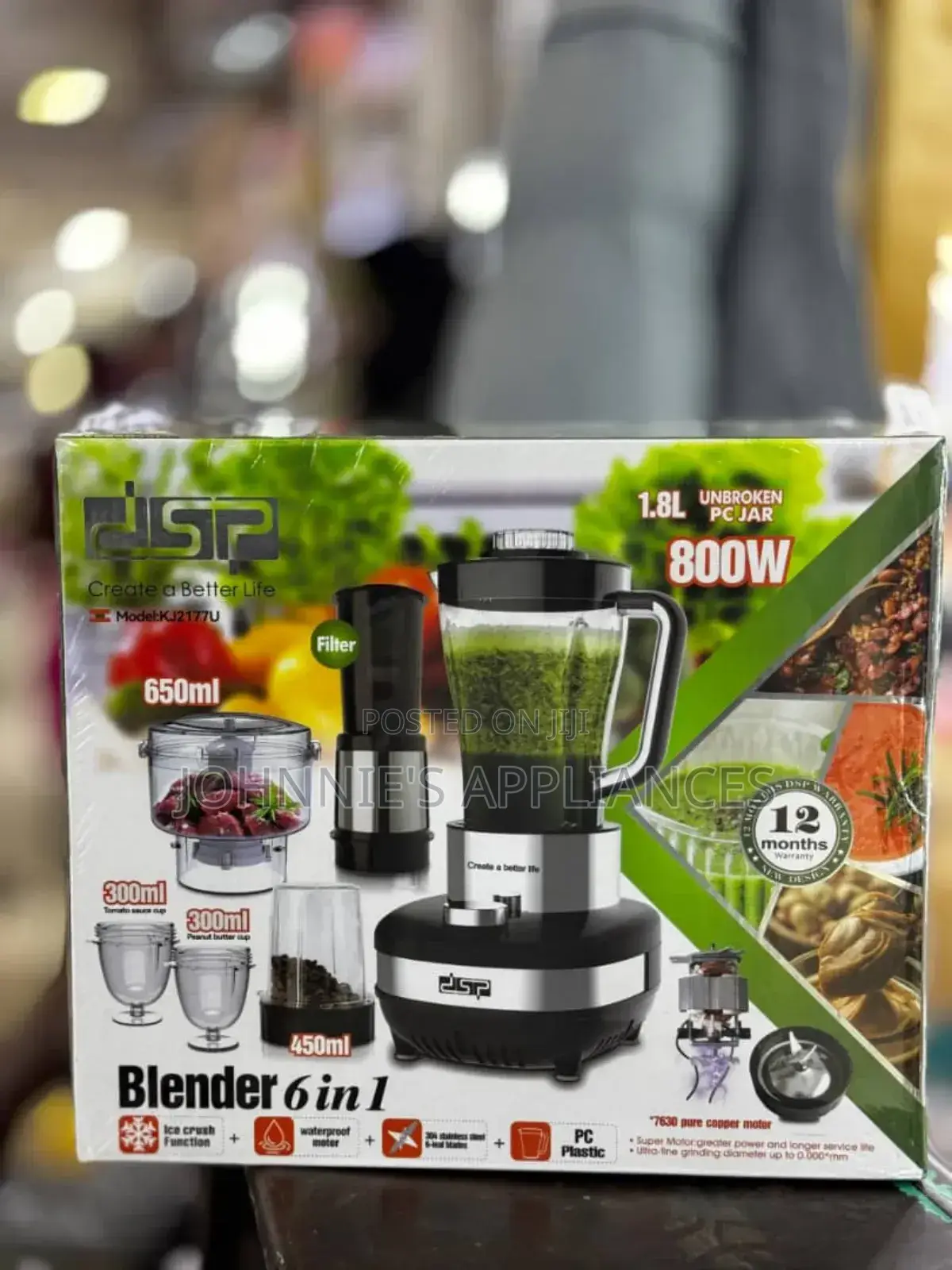 DSP Electric Multifunctional 61n1 Blender