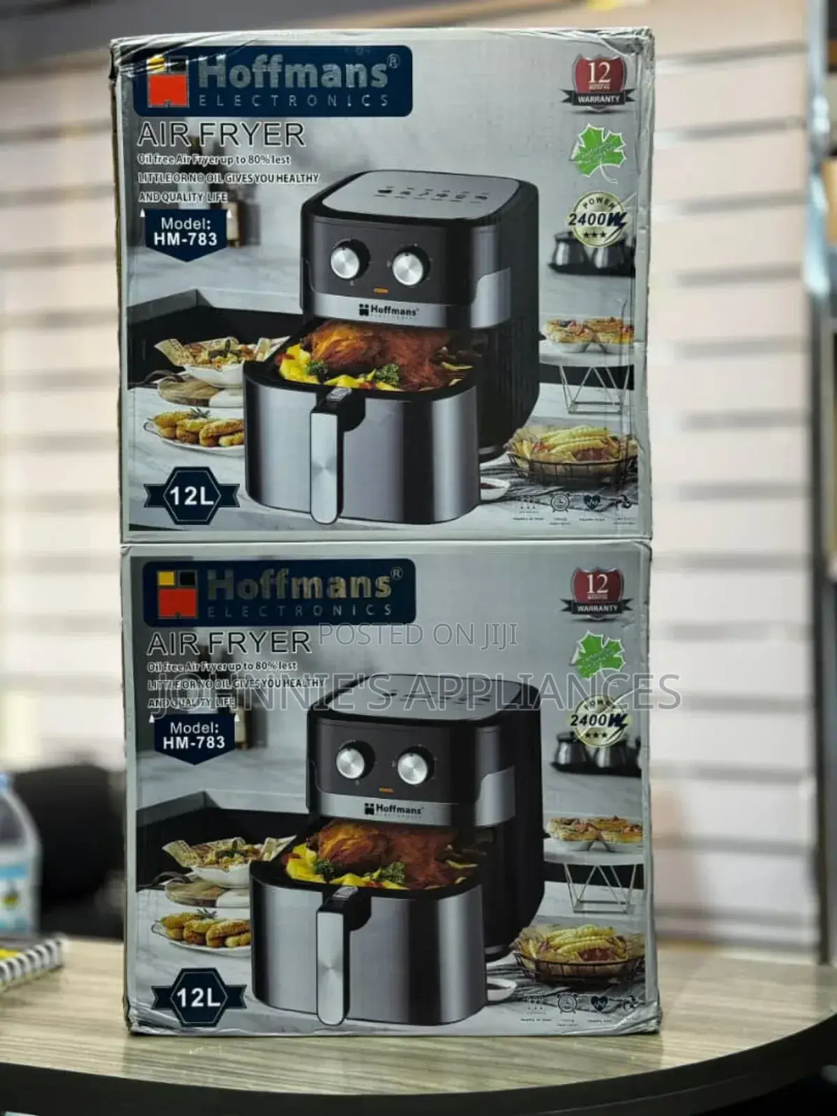 Hoffman Electric Manual Airfryer 12l Capacity