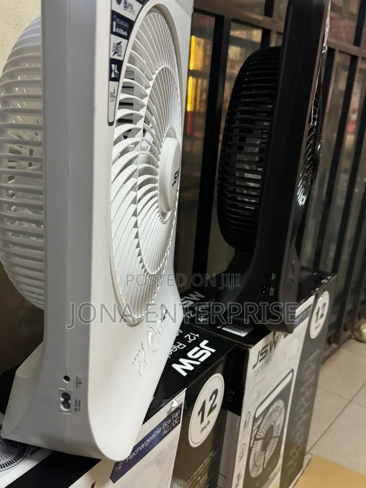 12inch Rechargeable Box Fan