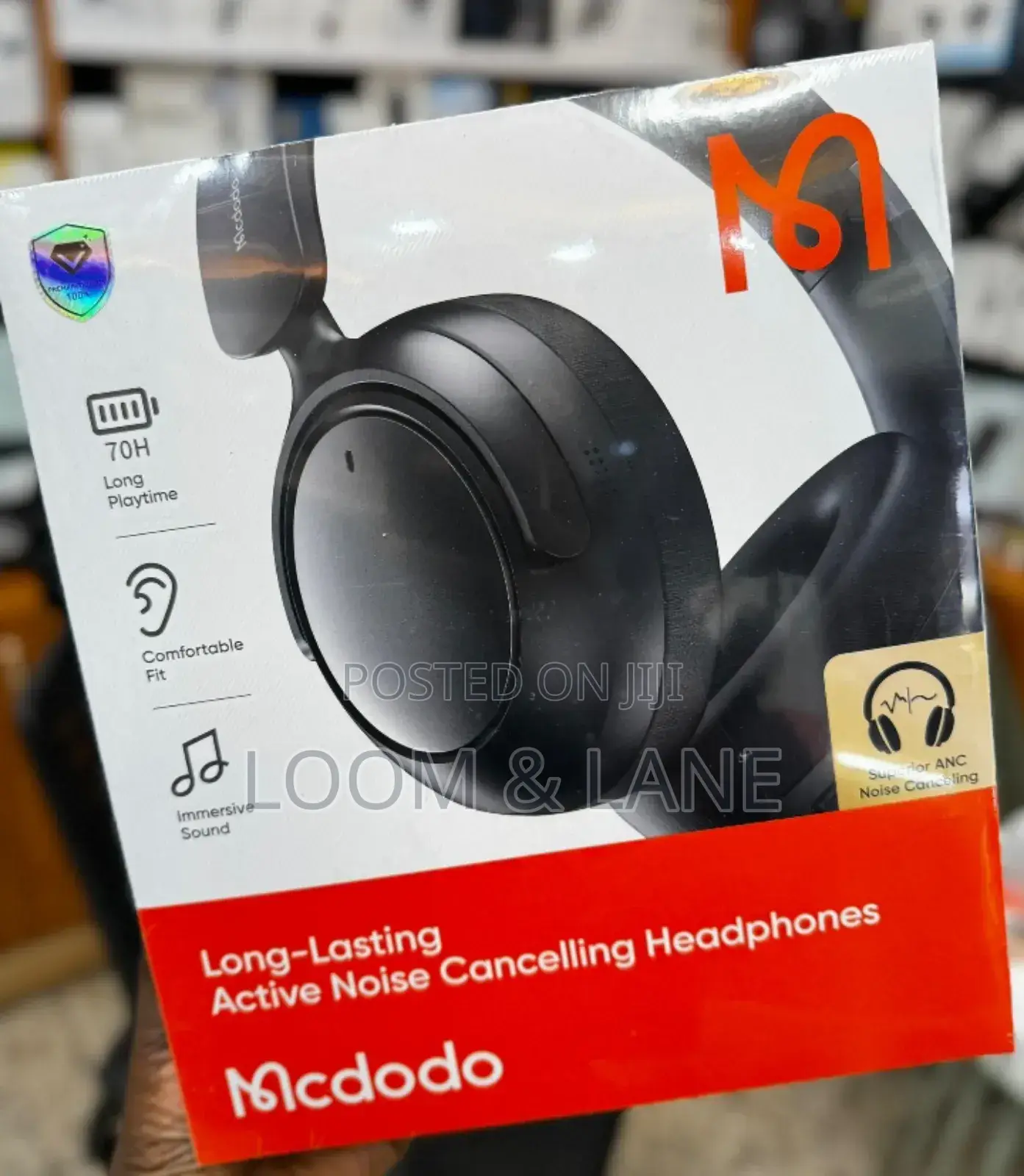 McDodo 140 Active Noise Cancelling Headphones Anc 70hrs
