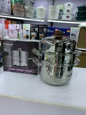Stainless Steel Food Steamer 3tiers