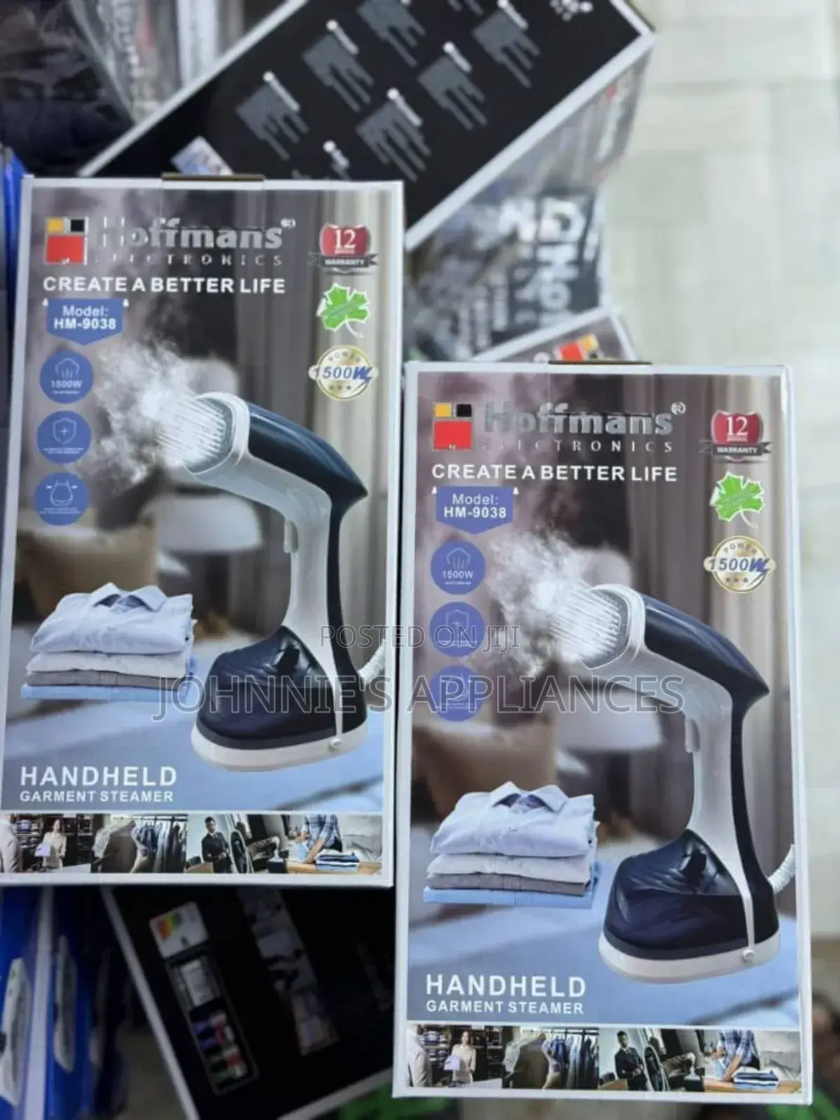 Hoffman Handheld Garment Steamer