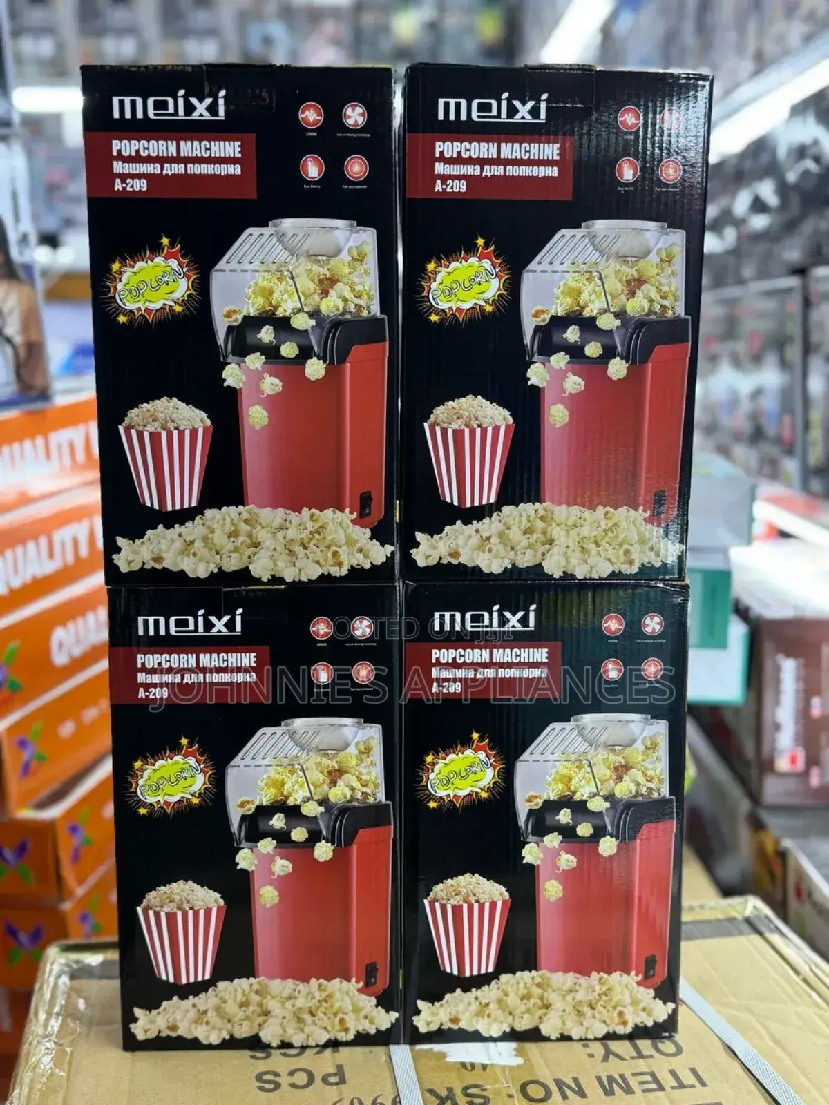 Potable Electric Popcorn Maker Machine