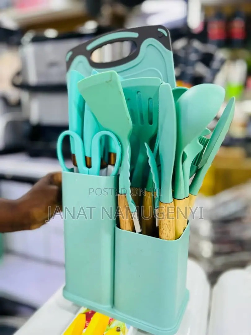 A Set of Silicone Cooking Set