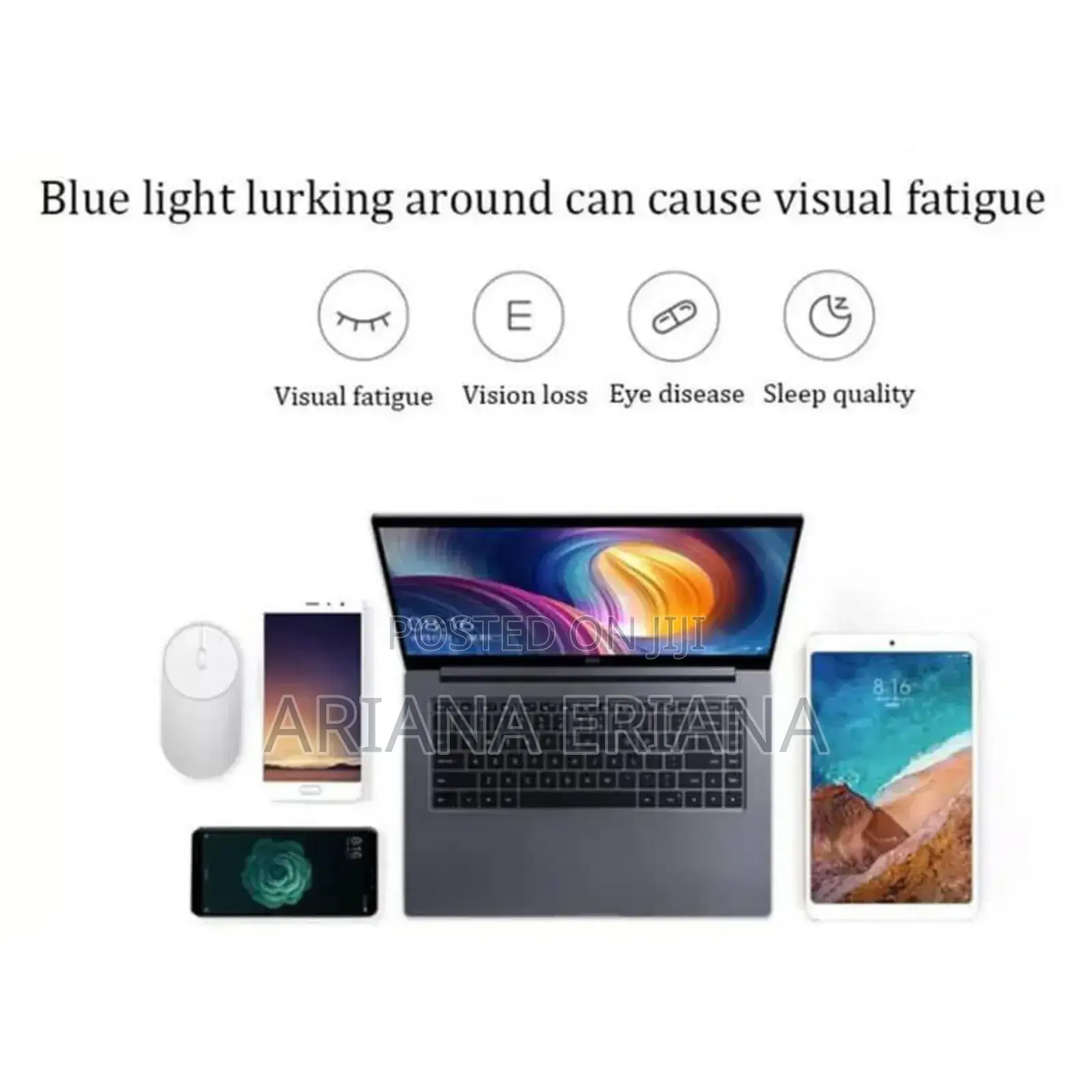 Xiaomi Mi Computer Glasses Anti Blue Ray Light Unisex