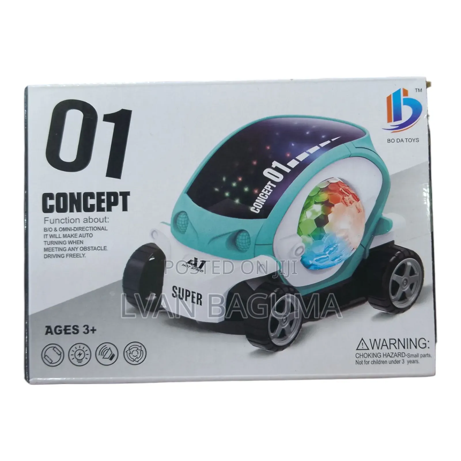 01 Concept Toy Car for Kids - Music, Lights